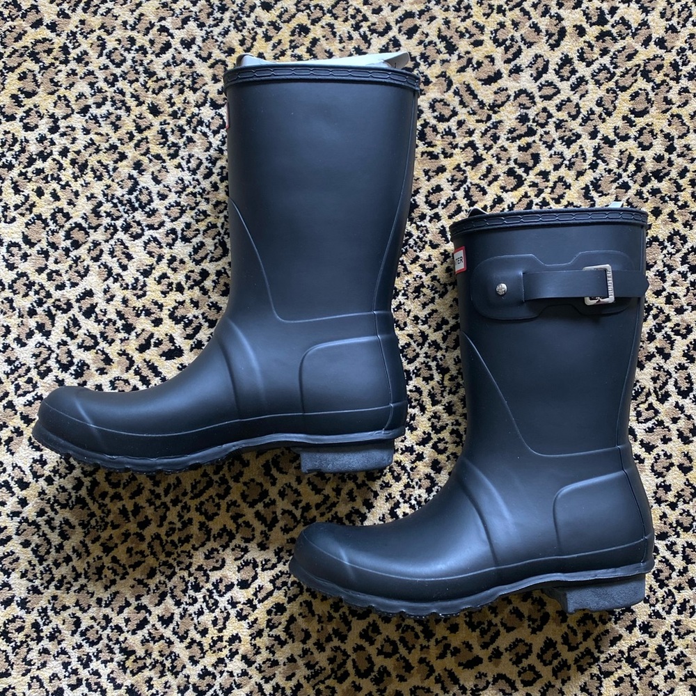 Hunter original short matte rain boot (women’s size 9) (NIB) - Picture 11 of 16